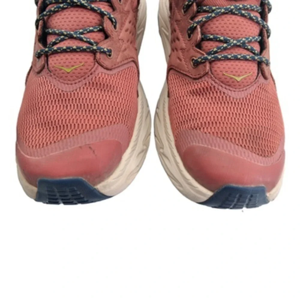 Hoka One One Anacapa 2 Low GTX Shoes Mens Size 9.5 Salmon Trail Hiking Sneakers